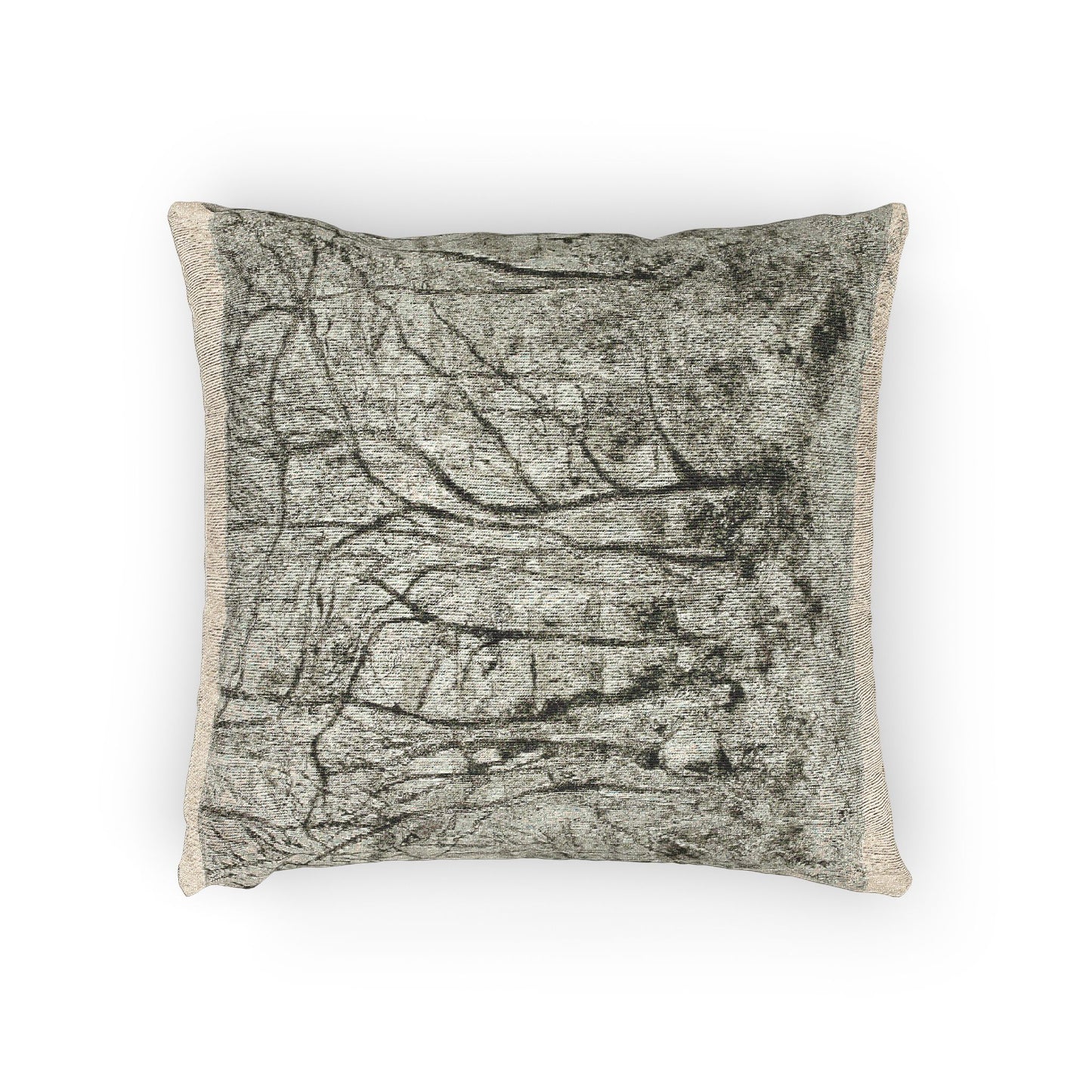 Woodlands at the Hermitage — Camille Pissarro Woven Pillow