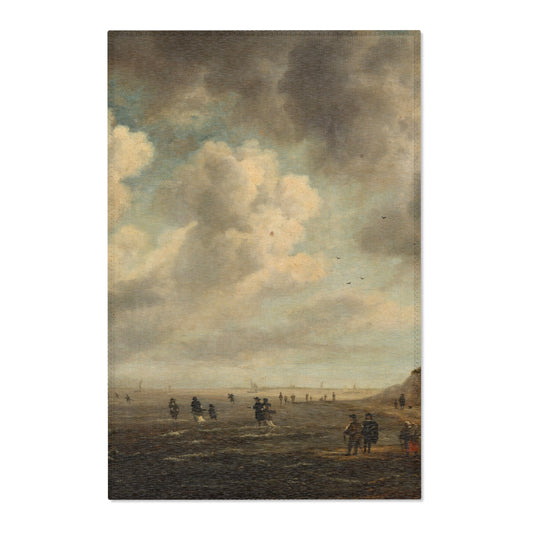 Beach View (after Ruisdael) Area Rug