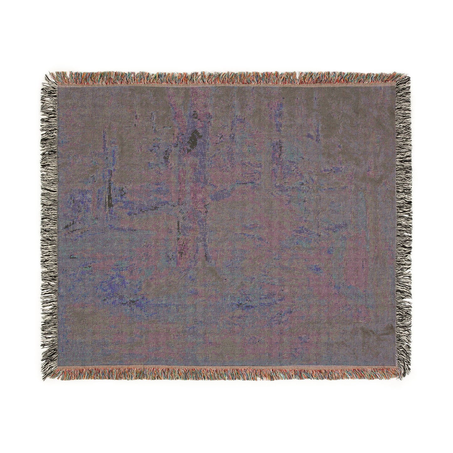 Berthe Morisot - Forêt de Compiègne | Woven Tapestry Blanket