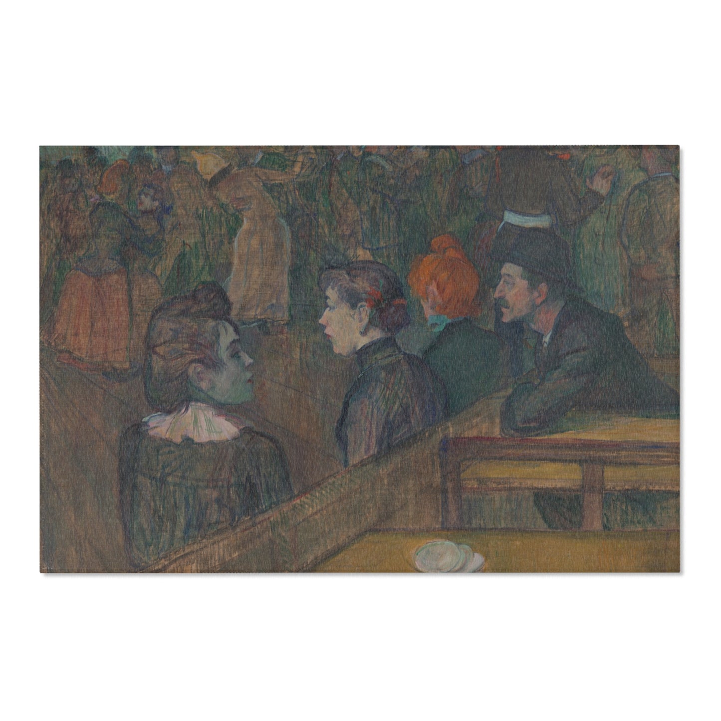 Henri de Toulouse-Lautrec - Moulin de la Galette | Area Rug