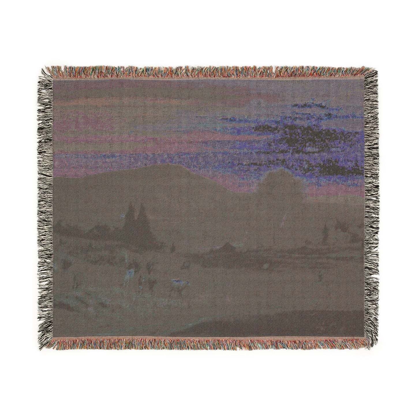George Inness - Summer in the Catskills | Woven Tapestry Blanket
