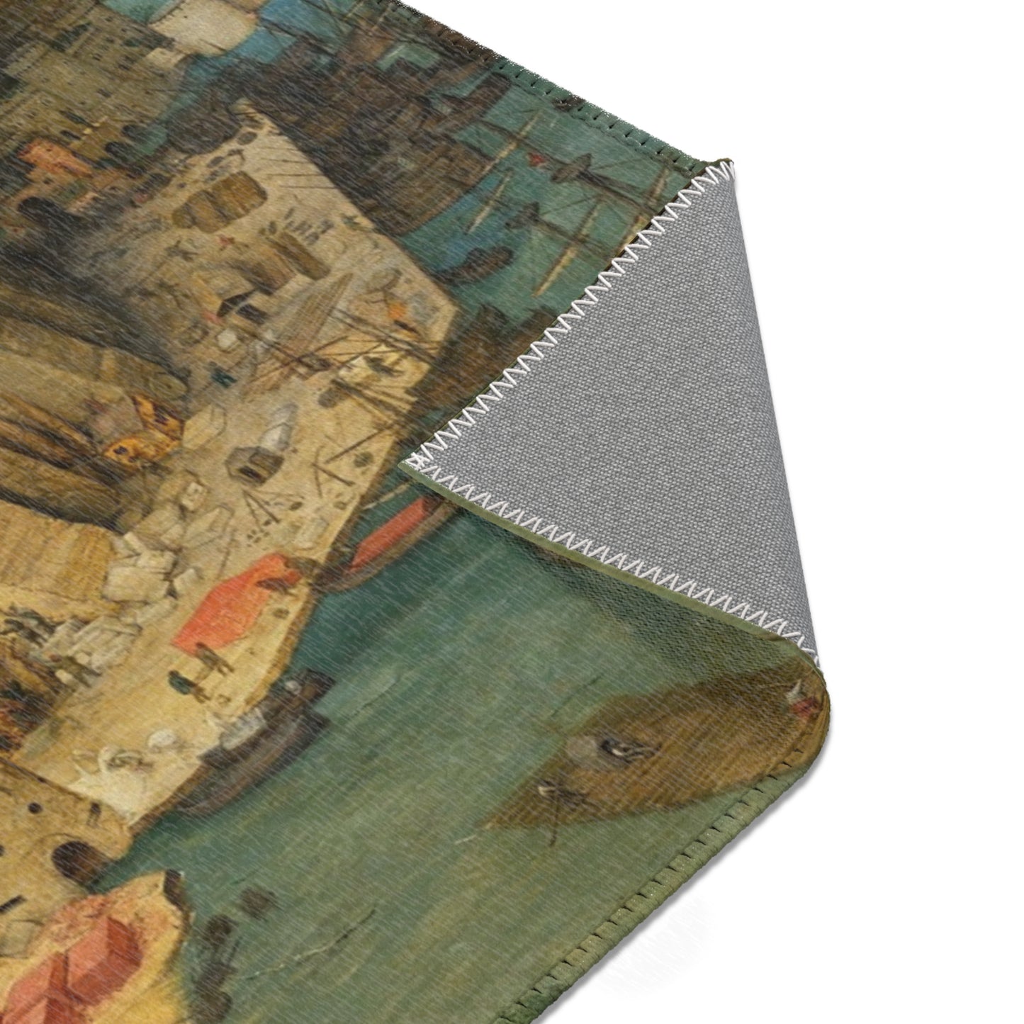 Pieter Bruegel the Elder - The Tower of Babel (Vienna) - Google Art Project - edited | Area Rug