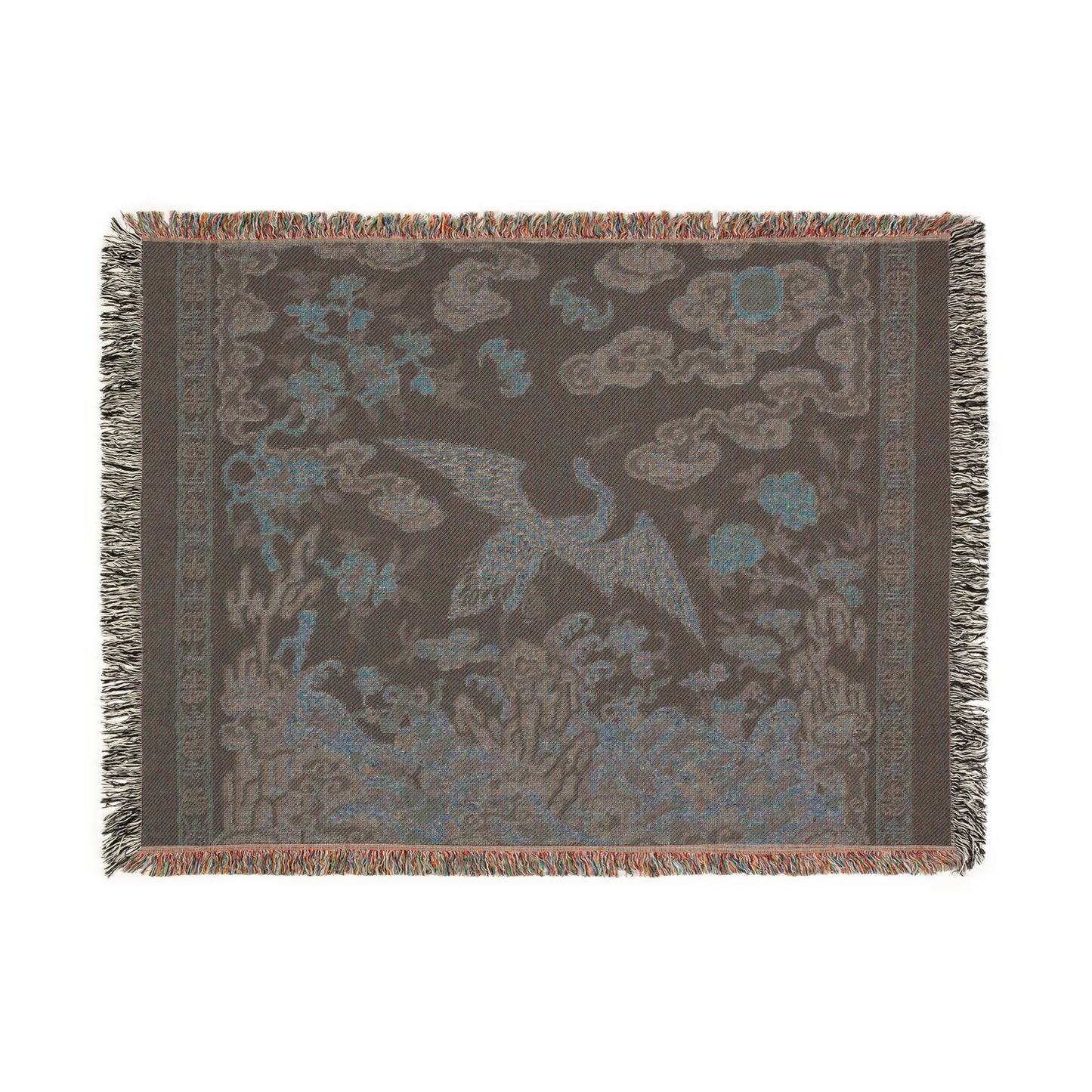 123_buzi-court-rank-badge | Woven Tapestry Blanket