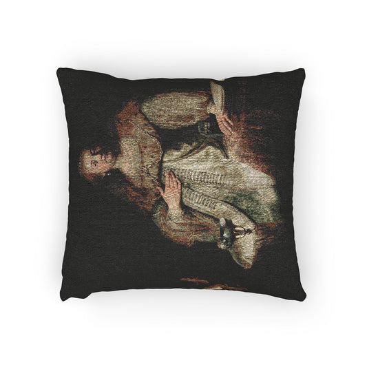 Judith at the Banquet of Holofernes — Rembrandt Woven Pillow