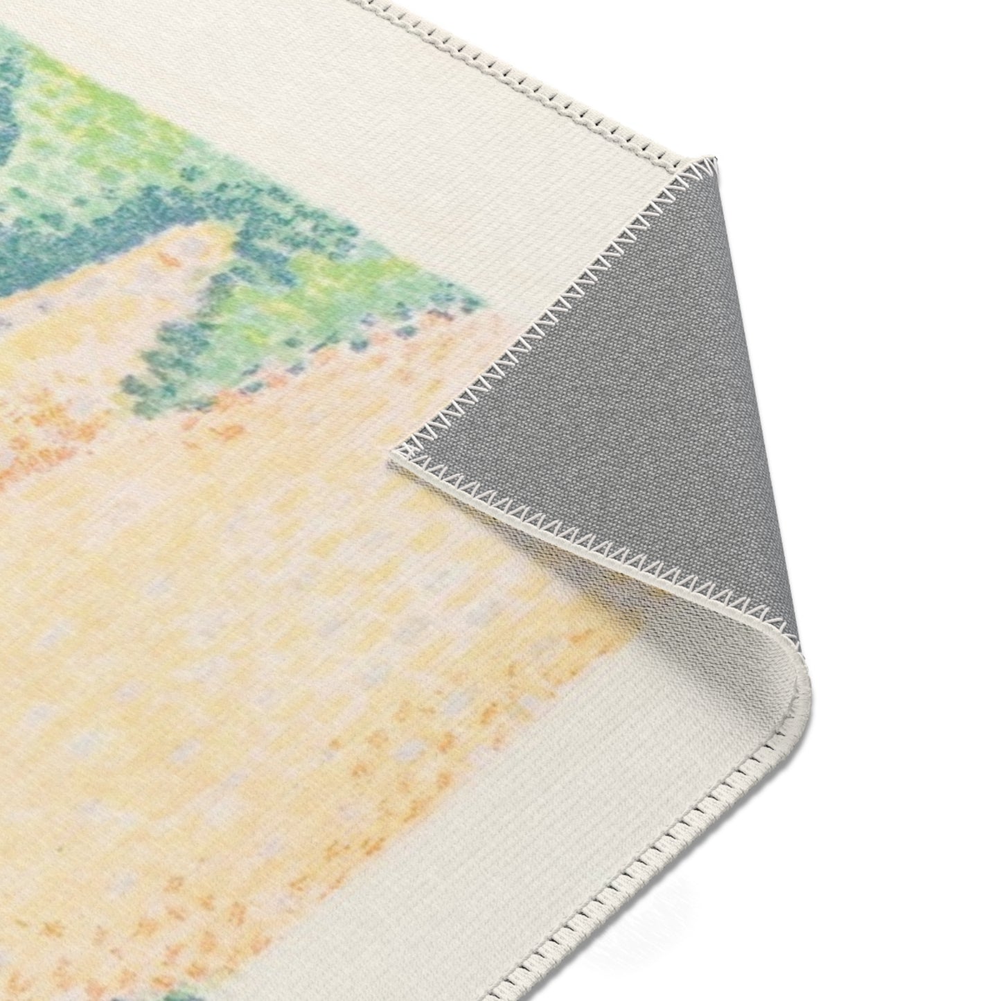 Paul Signac - The Andelys | Area Rug
