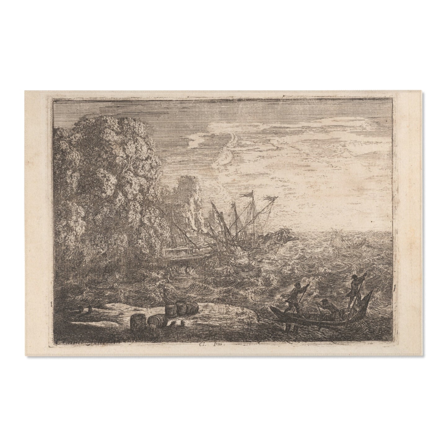 Claude Lorrain - The Tempest | Area Rug