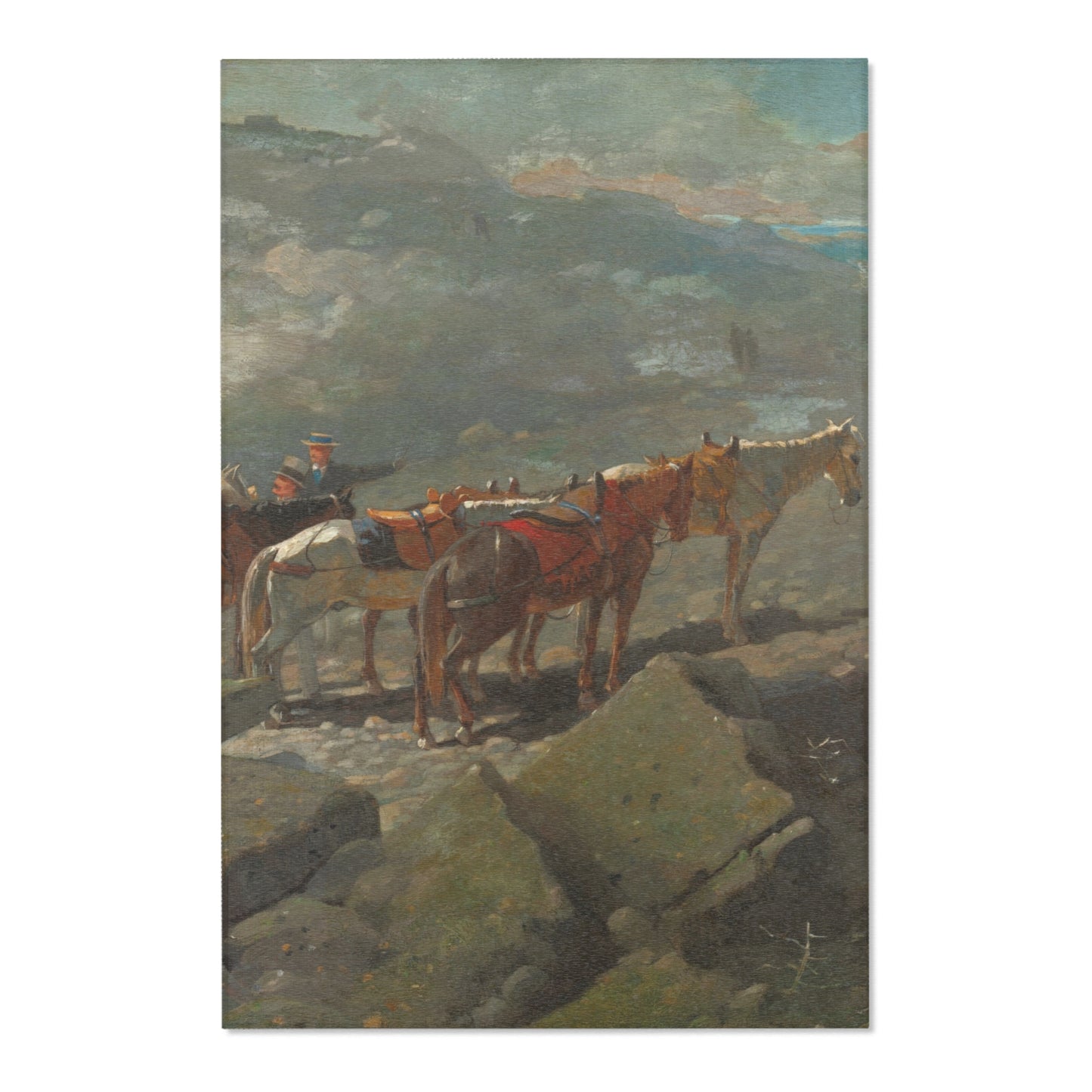 Winslow Homer - Mount Washington | Area Rug
