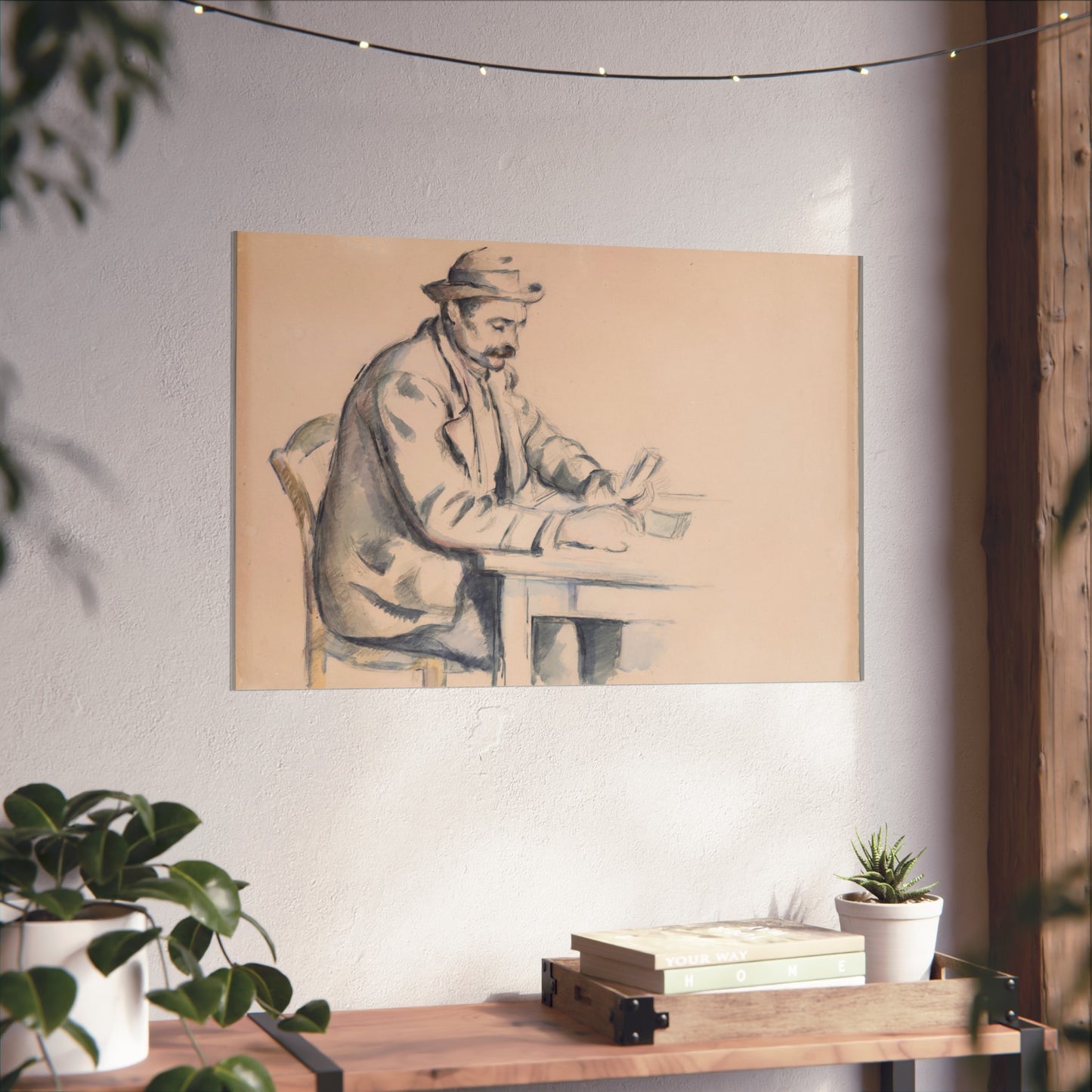 Paul Cezanne - A Study for the Card Players | Fine Art Poster