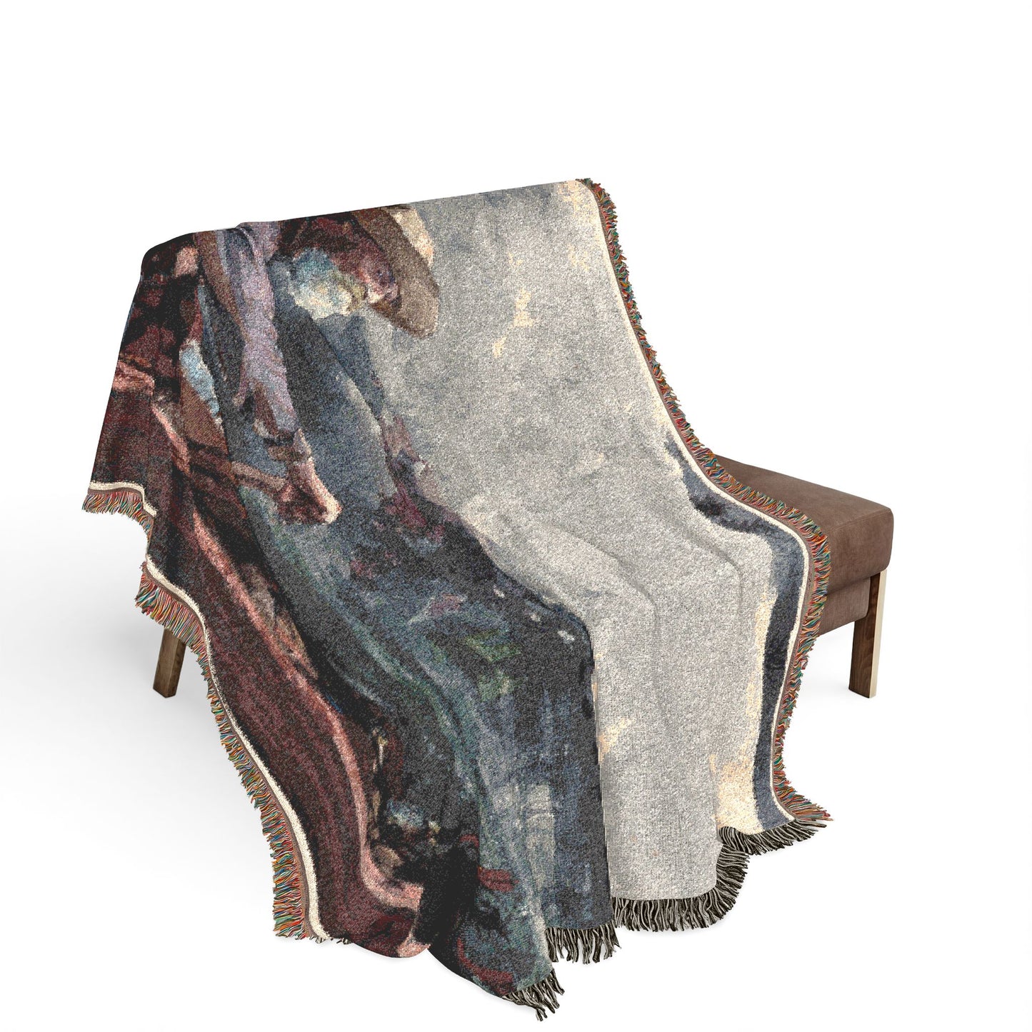 Winslow Homer - Adirondacks Guide | Woven Tapestry Blanket