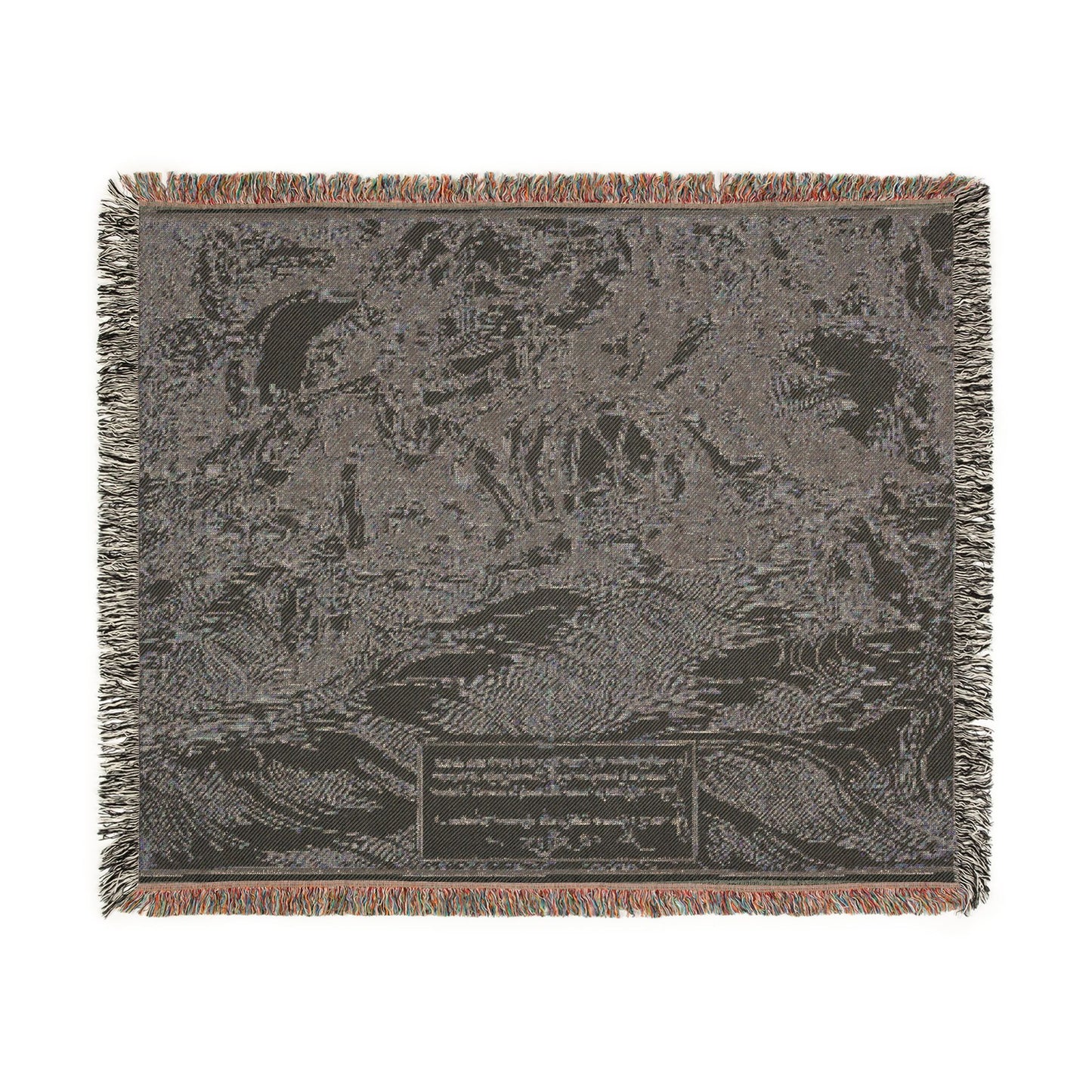Titian - The Submersion of Pharaoh's Army in the Red Sea | Woven Tapestry Blanket