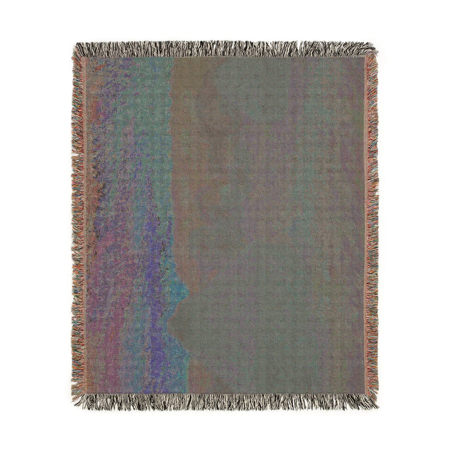 Claude Monet - Stacks of Wheat (End of Day, Autumn) | Woven Tapestry Blanket