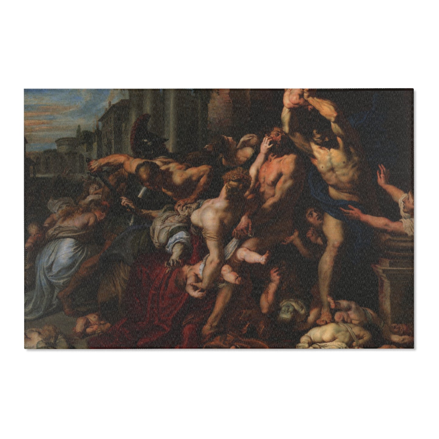 Peter Paul Rubens Massacre of the Innocents | Area Rug