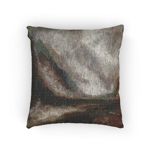 Valley of Aosta Snowstorm — Turner Pillow