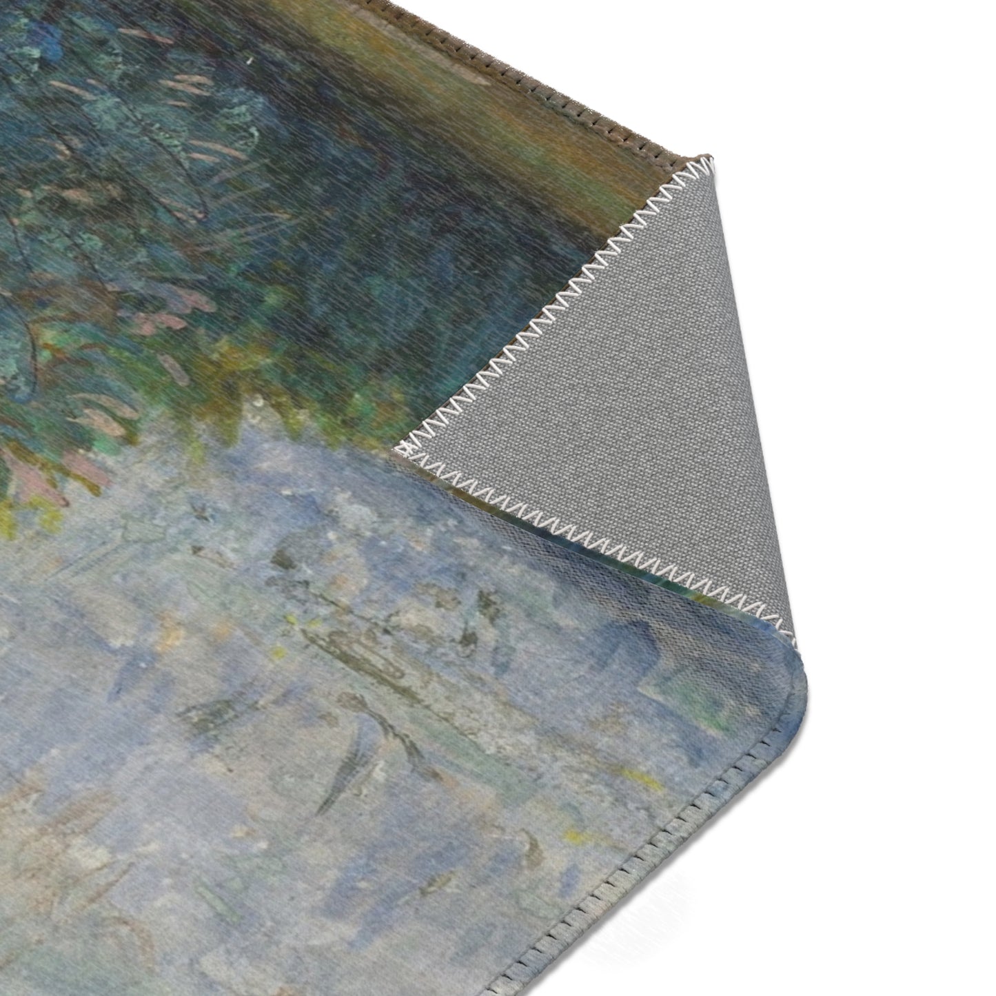 Pierre-Auguste Renoir - The Auvers Valley on the Oise River | Area Rug