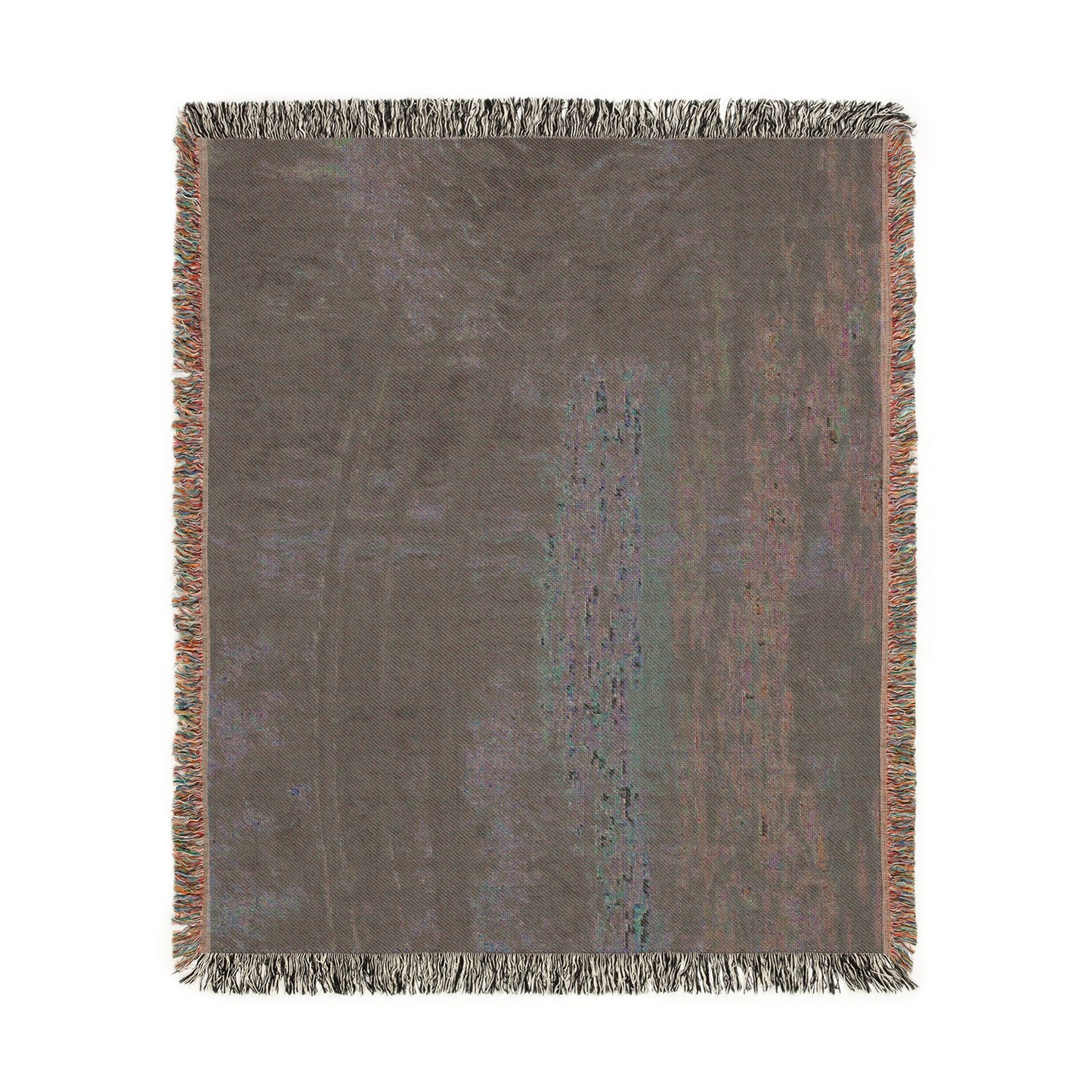Claude Monet - Water Lily Pond | Woven Tapestry Blanket