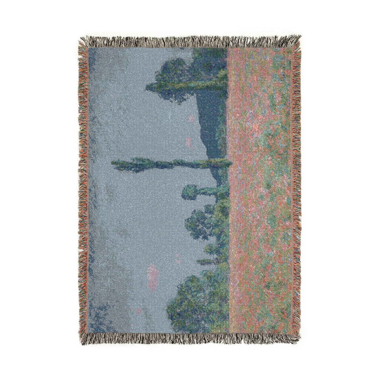 Claude Monet - Poppy Field (Giverny) | Woven Tapestry Blanket