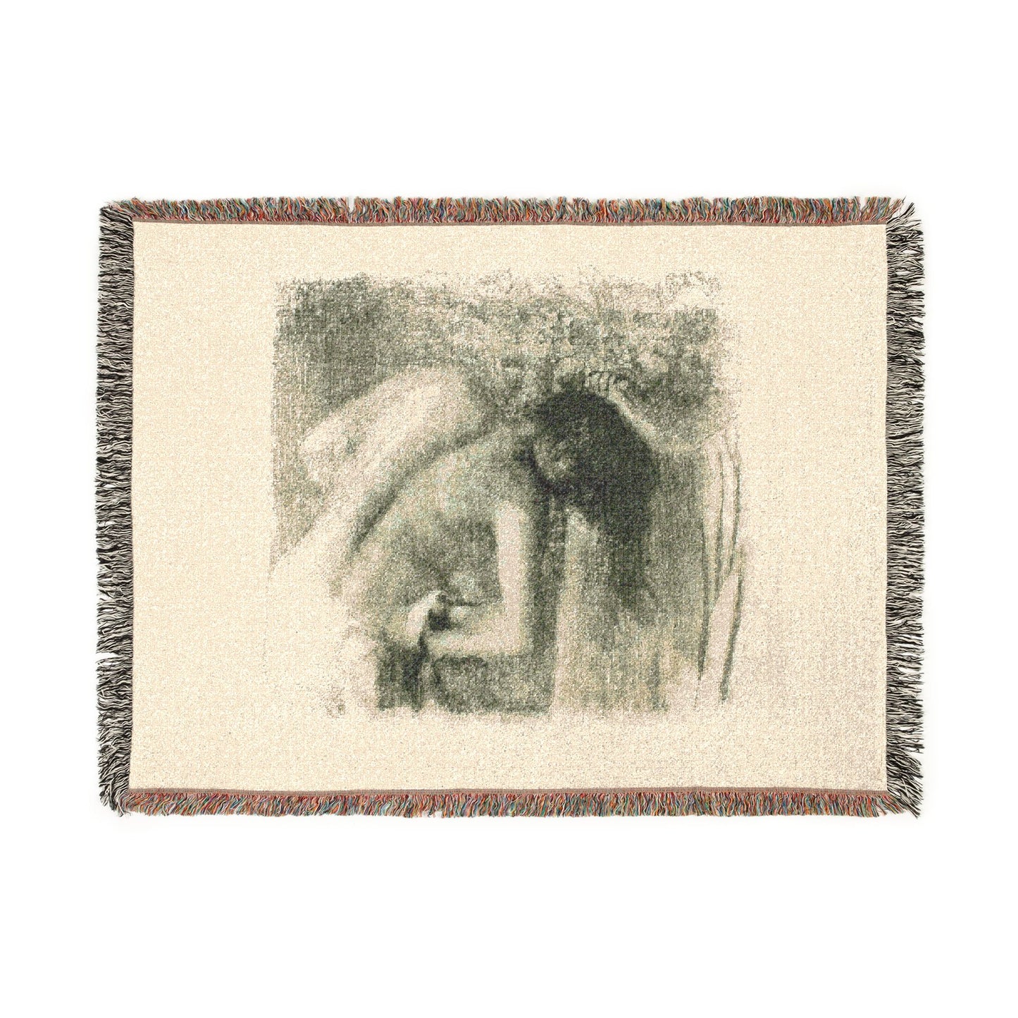 Hilaire Germain Edgar Degas - After the Bath (large version) | Woven Tapestry Blanket