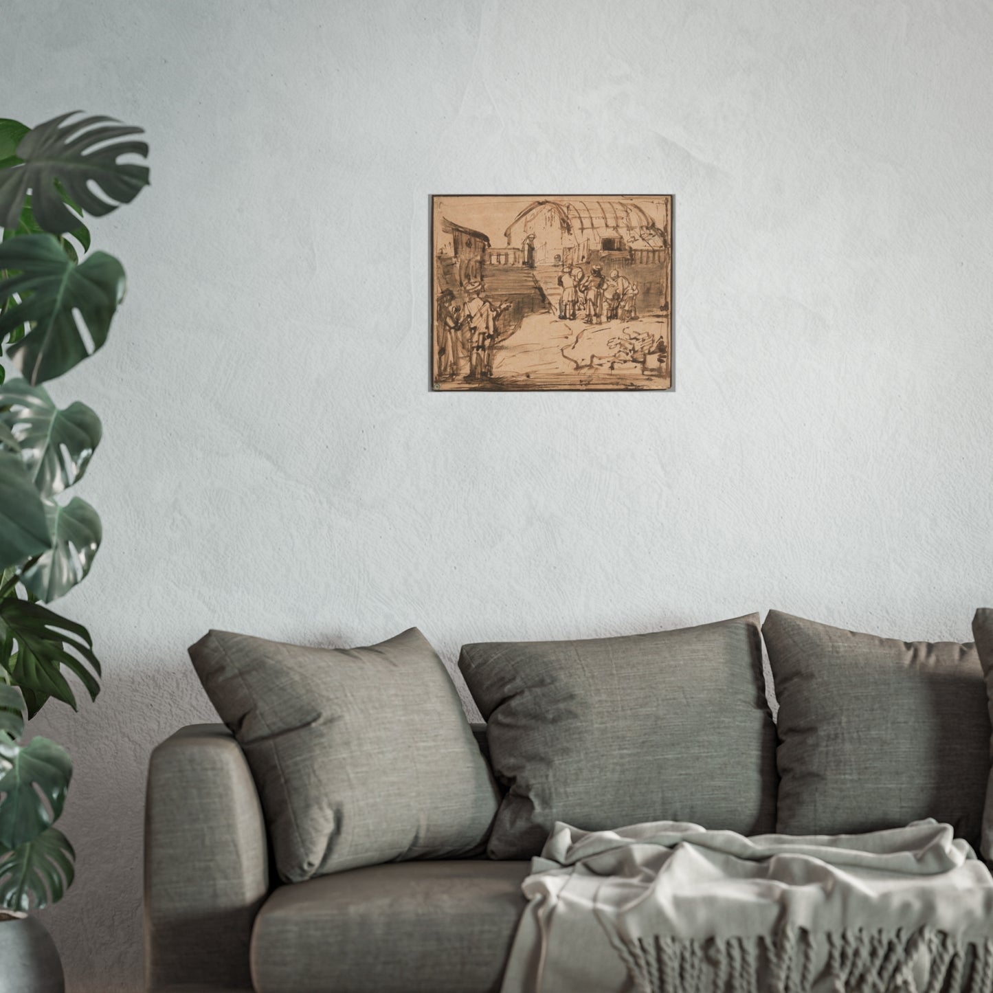 Rembrandt van Rijn - Noah's Ark | Fine Art Poster