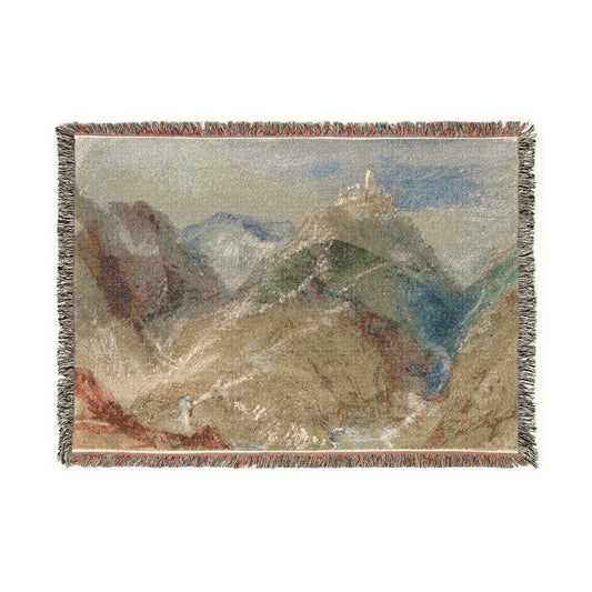 Castle on Height near Geneva — Turner Tapestry Blanket