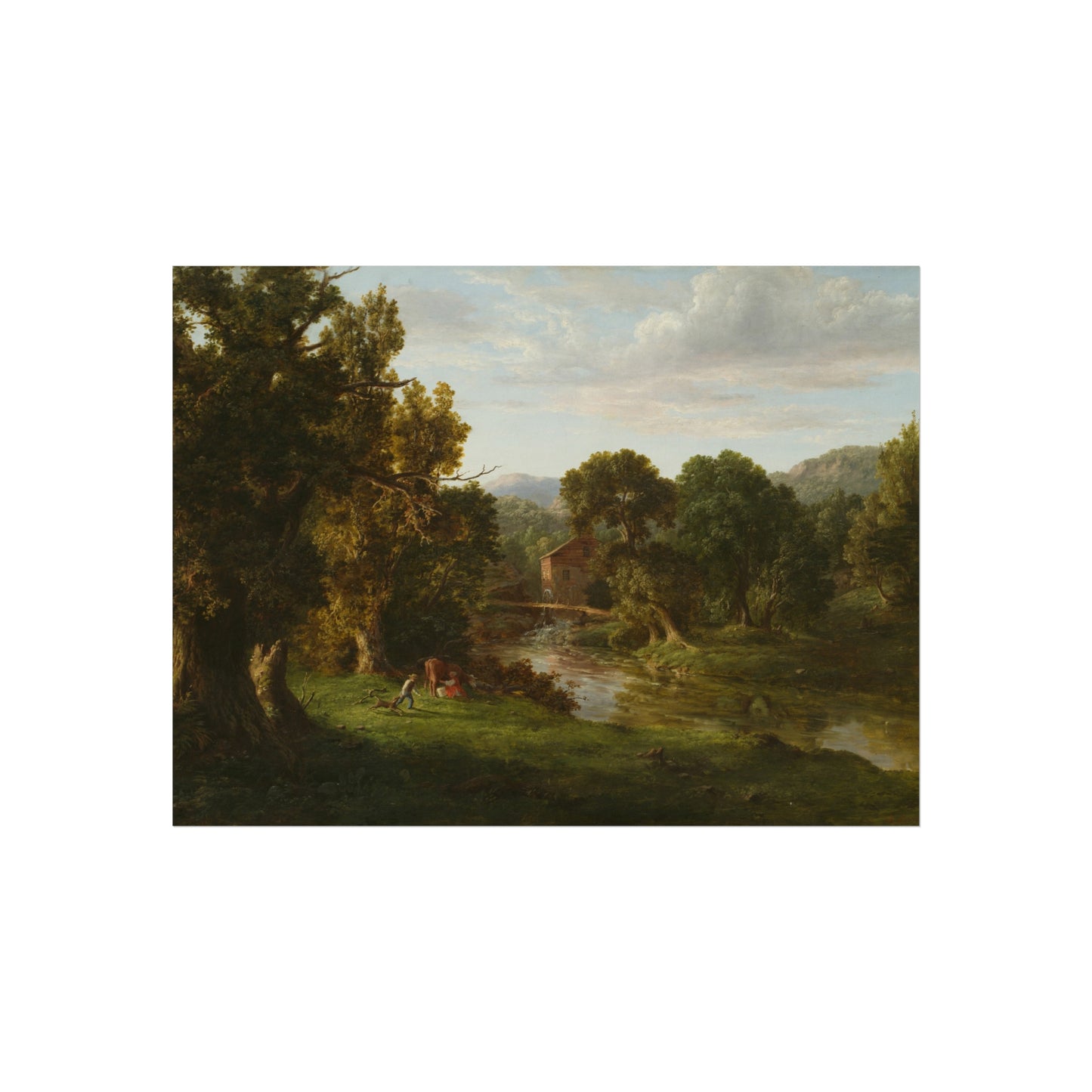 George Inness - The Old Mill | Fine Art Poster
