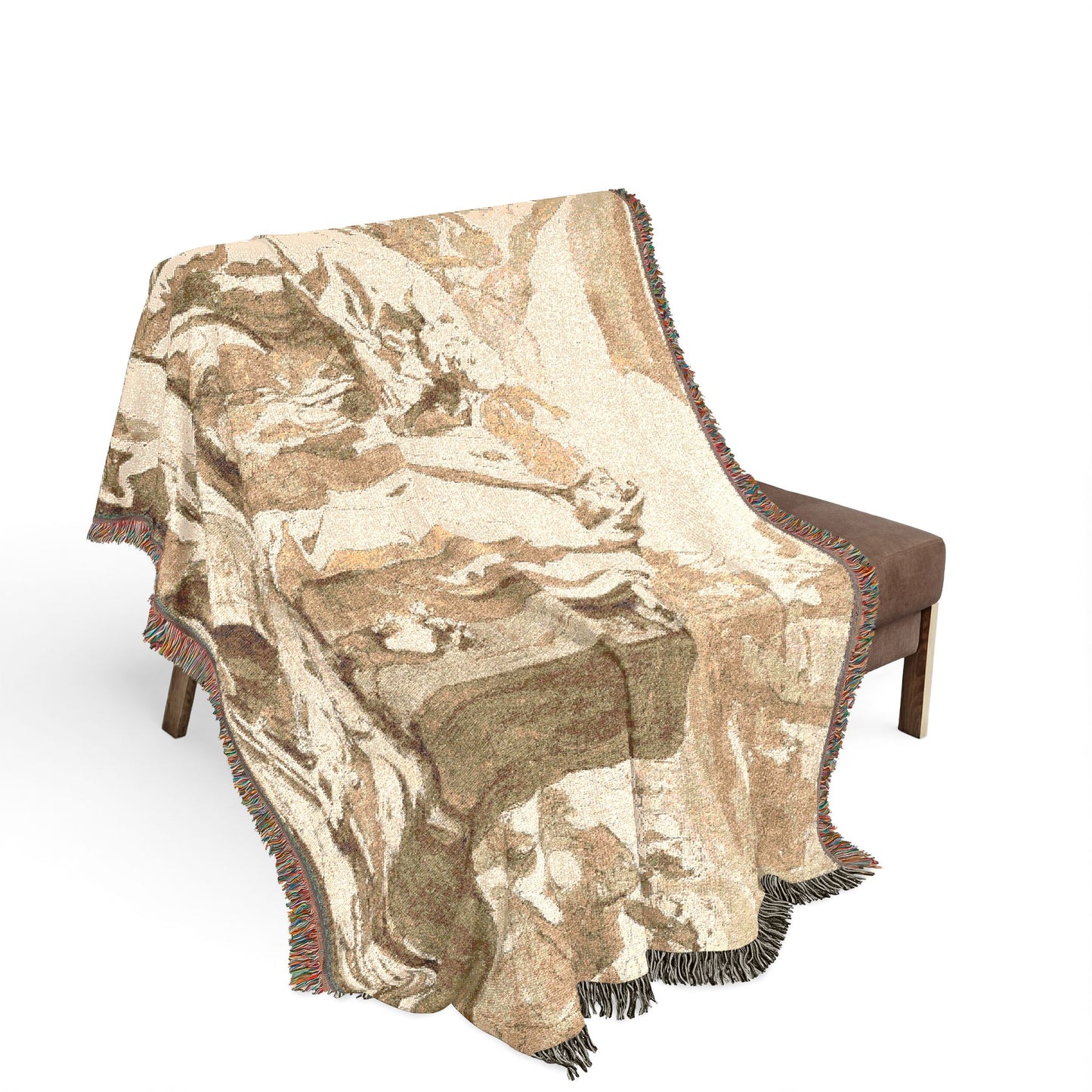 Giovanni Battista Tiepolo - The Meeting of Abraham and Melchizedek | Woven Tapestry Blanket