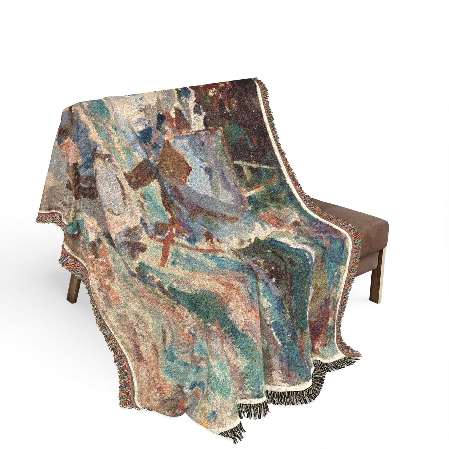 John Singer Sargent - An Artist at His Easel | Woven Tapestry Blanket