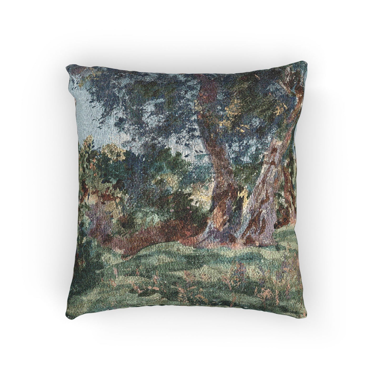John Singer Sargent - Olive Trees, Corfu | Woven Pillow