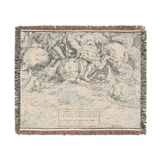 The Submersion of Pharaoh's Army — Titian Tapestry Blanket
