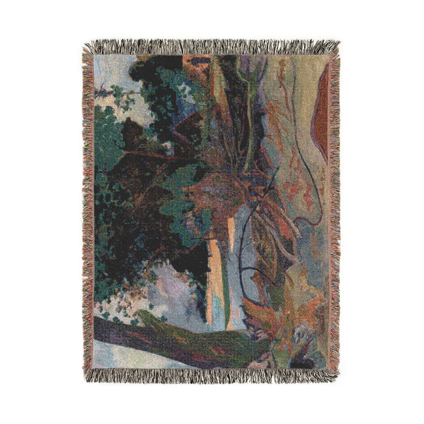 Paul Gauguin - Te burao (The Hibiscus Tree) | Woven Tapestry Blanket