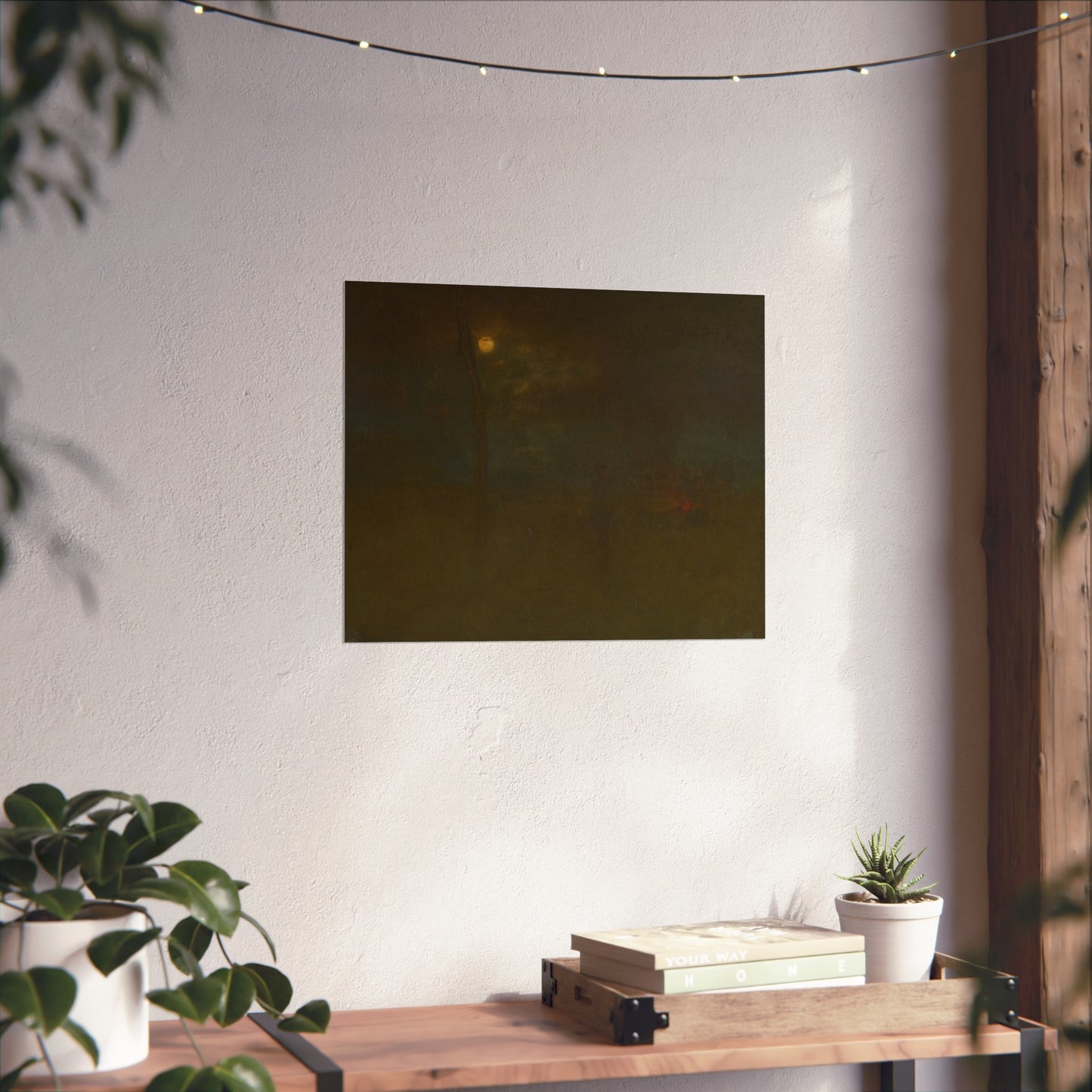 George Inness - The Moon at Night | Fine Art Poster