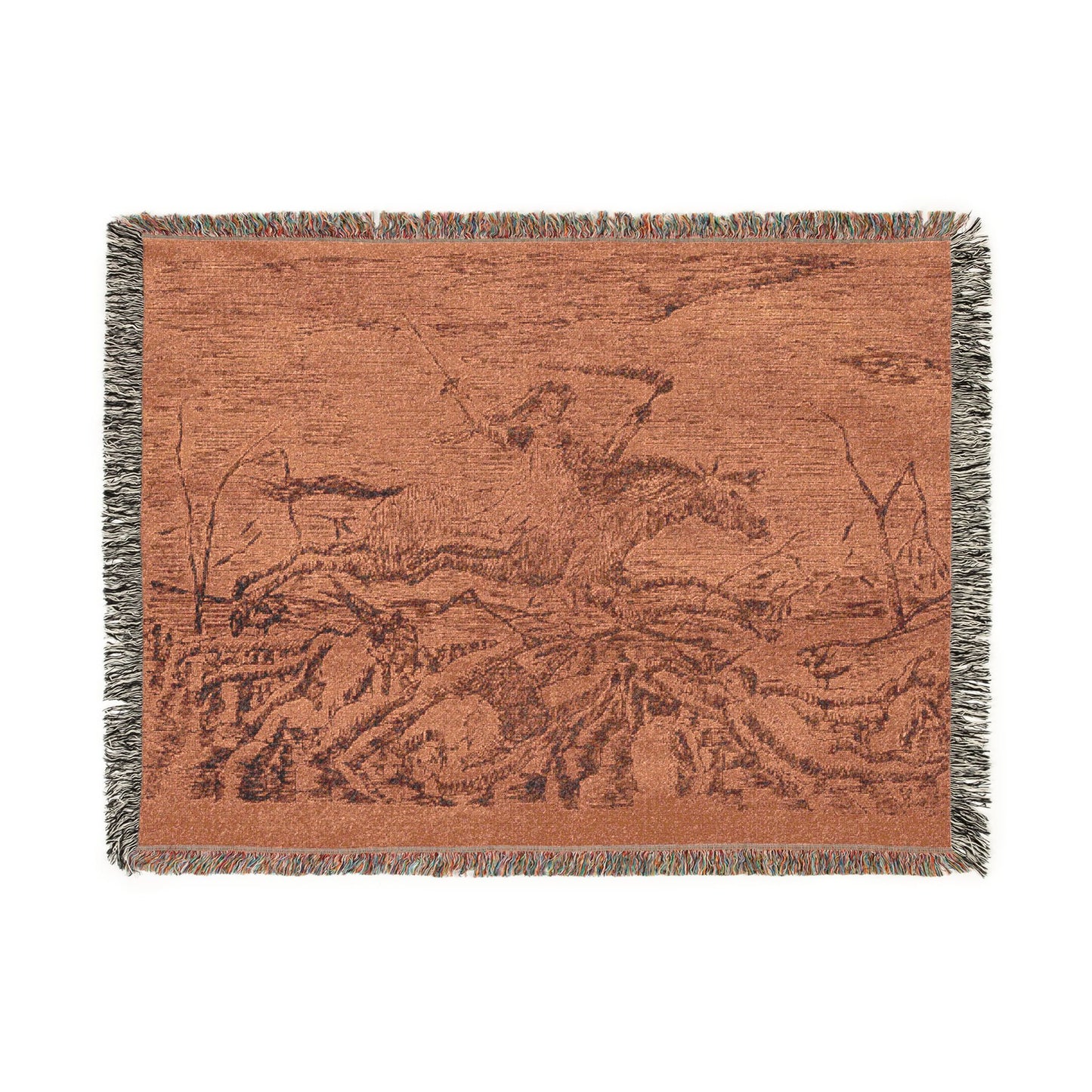 The War Woven Throw Blanket
