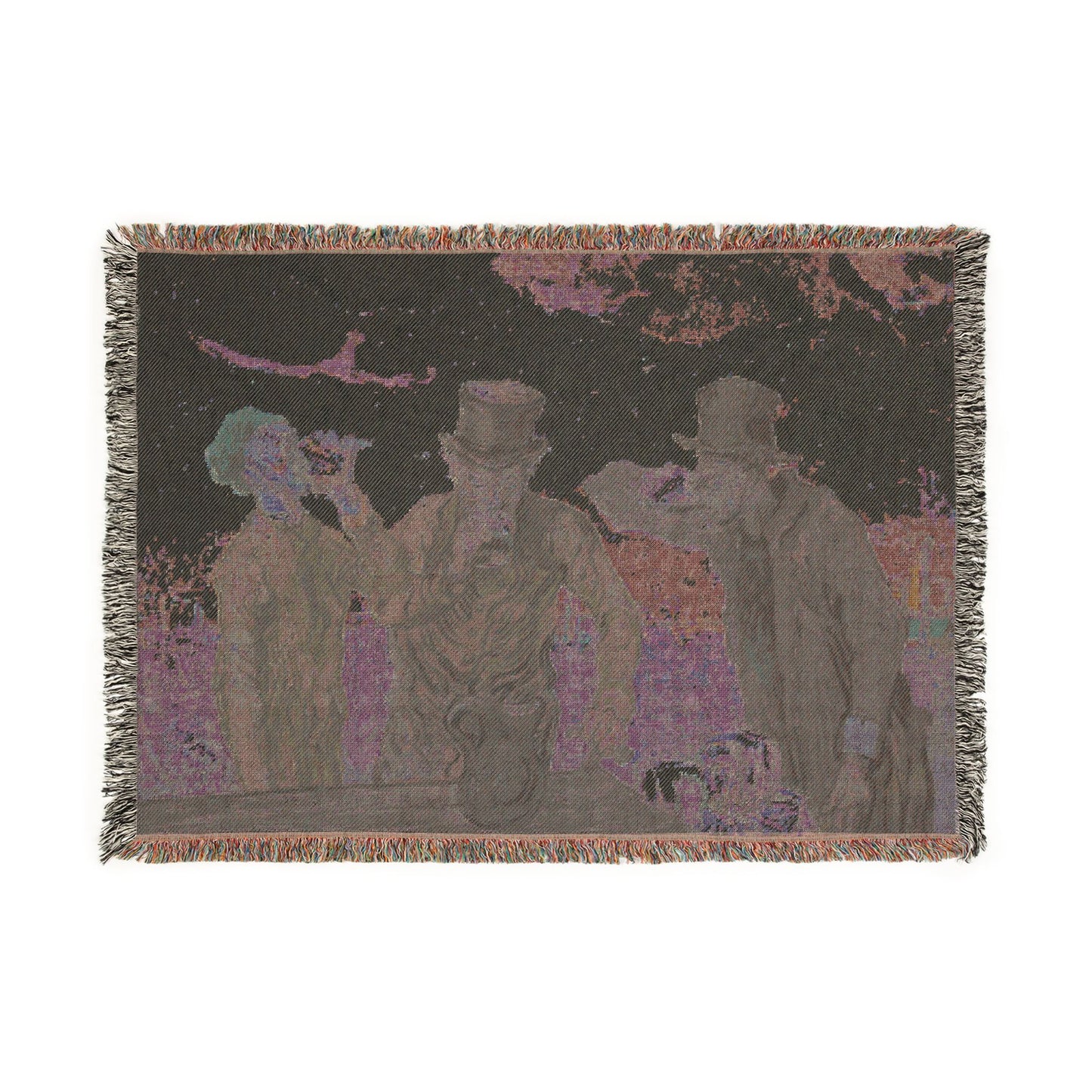 Vincent van Gogh - The Drinkers | Woven Tapestry Blanket