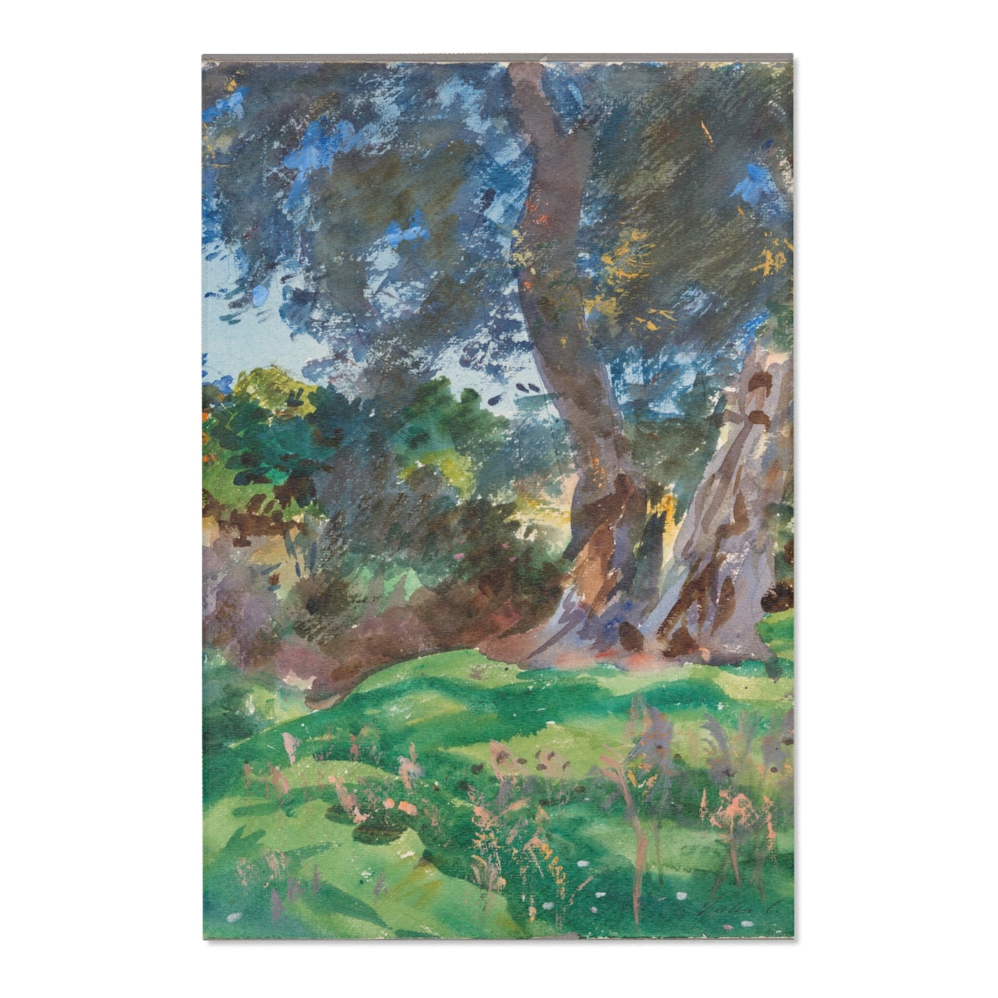 John Singer Sargent - Olive Trees, Corfu | Area Rug