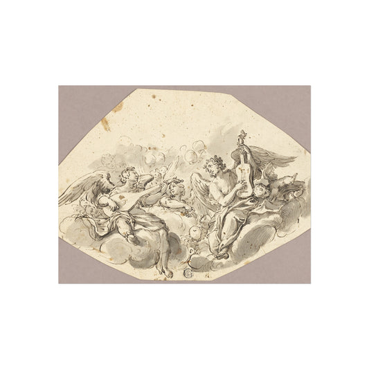 Musician Angels — Giovanni Battista Tiepolo Fine Art Poster