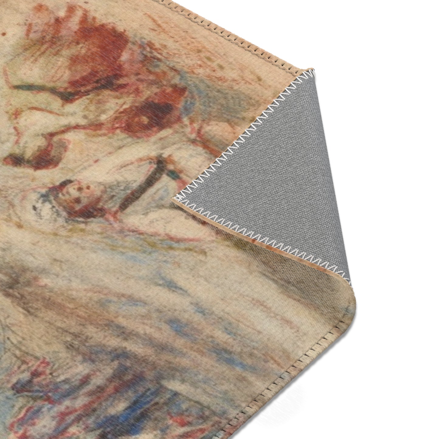 Joseph Mallord William Turner - Mussooree and the Dhoon from Landour | Area Rug