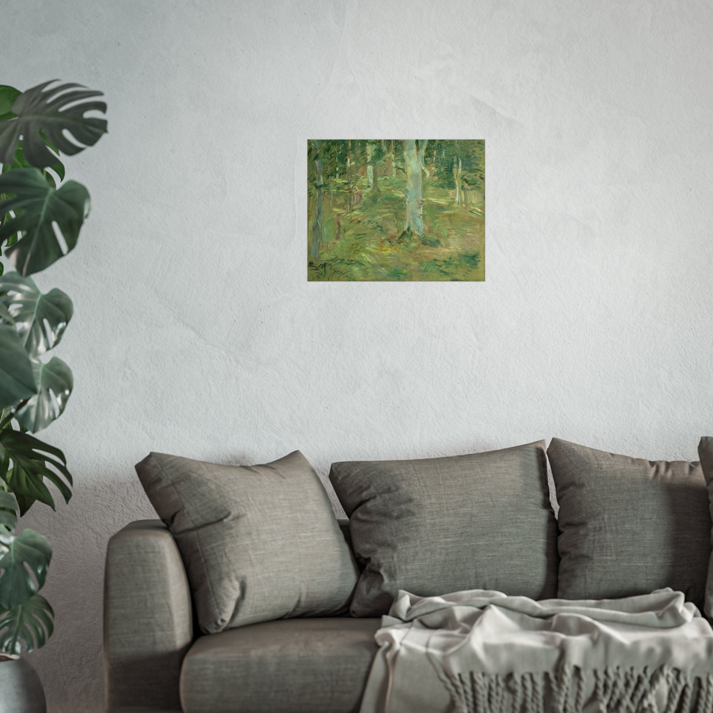 Berthe Morisot - Forêt de Compiègne | Fine Art Poster
