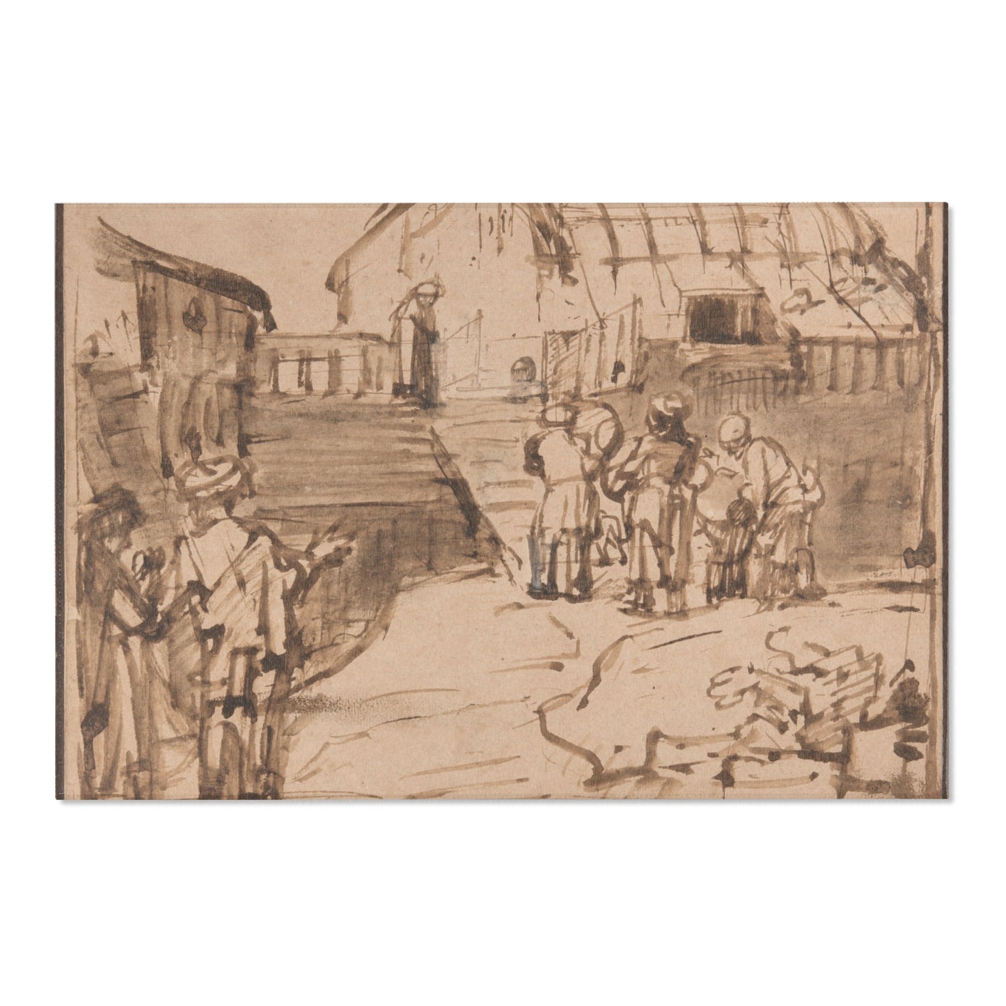 Rembrandt van Rijn - Noah's Ark | Area Rug