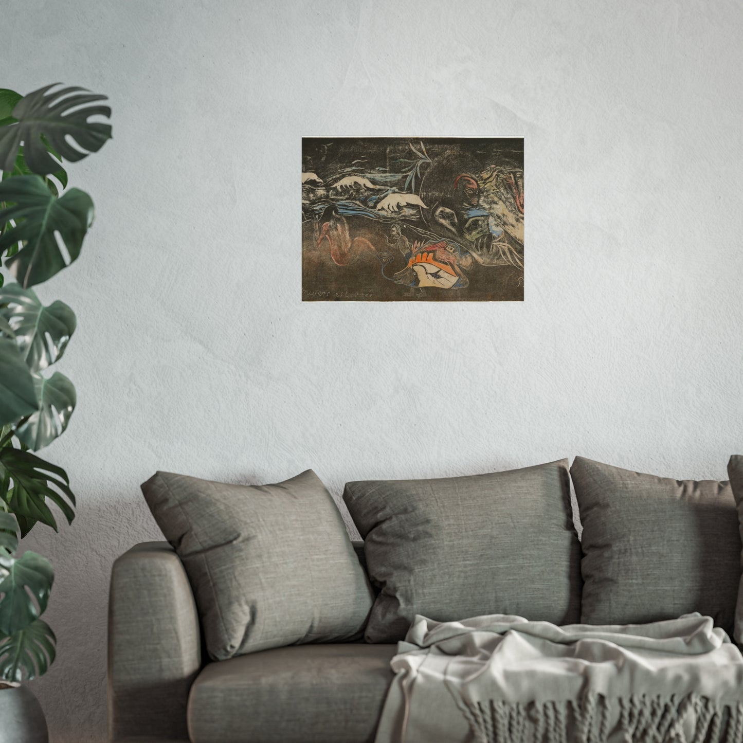 Paul Gauguin - L’univers est créé (The Universe Is Being Created), from the Noa Noa Suite | Fine Art Poster
