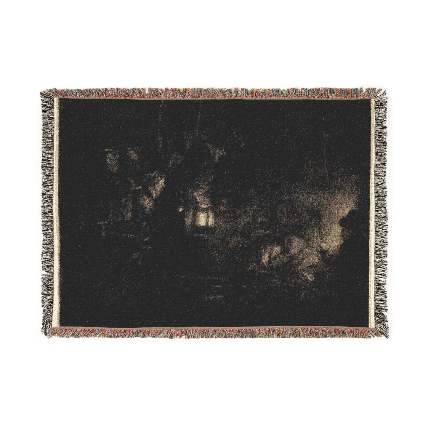 Rembrandt van Rijn - The Adoration of the Shepherds A Night Piece | Woven Tapestry Blanket