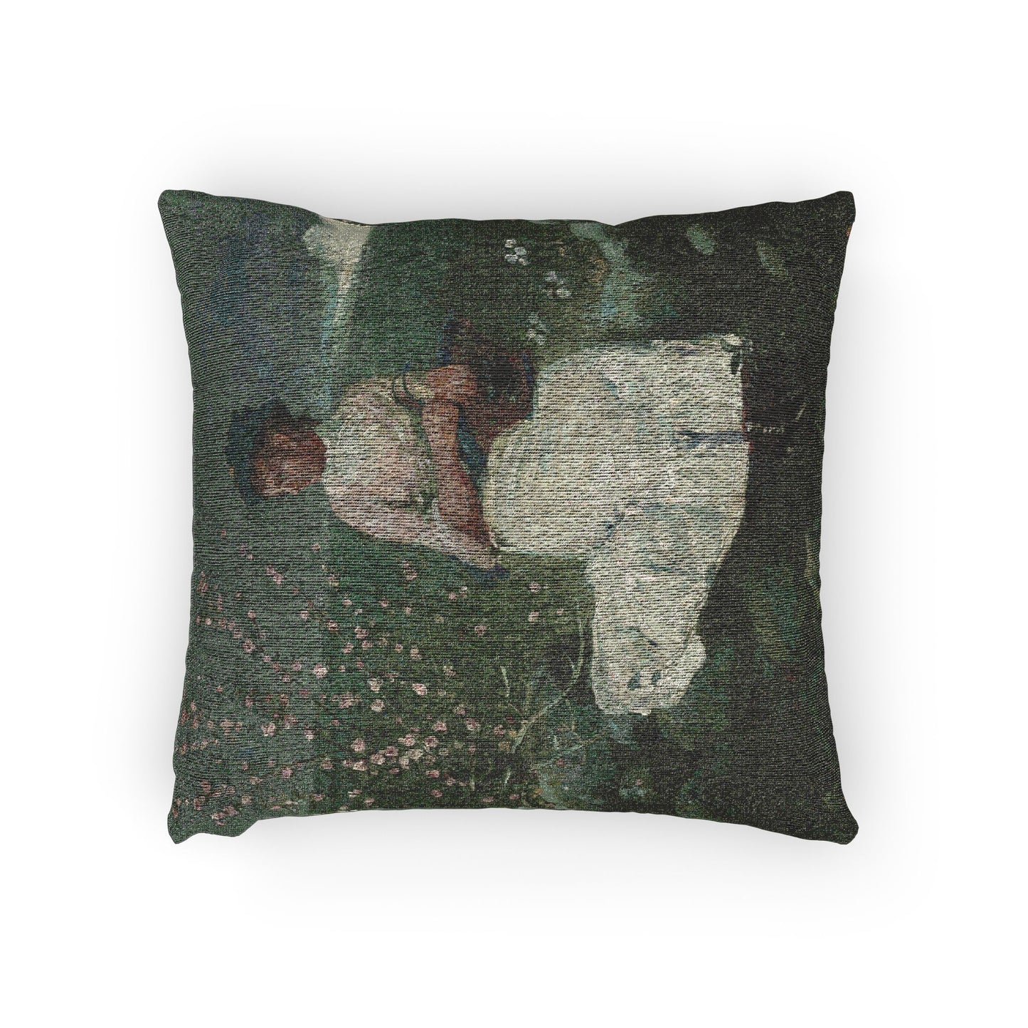 Winslow Homer - Peach Blossoms | Woven Pillow