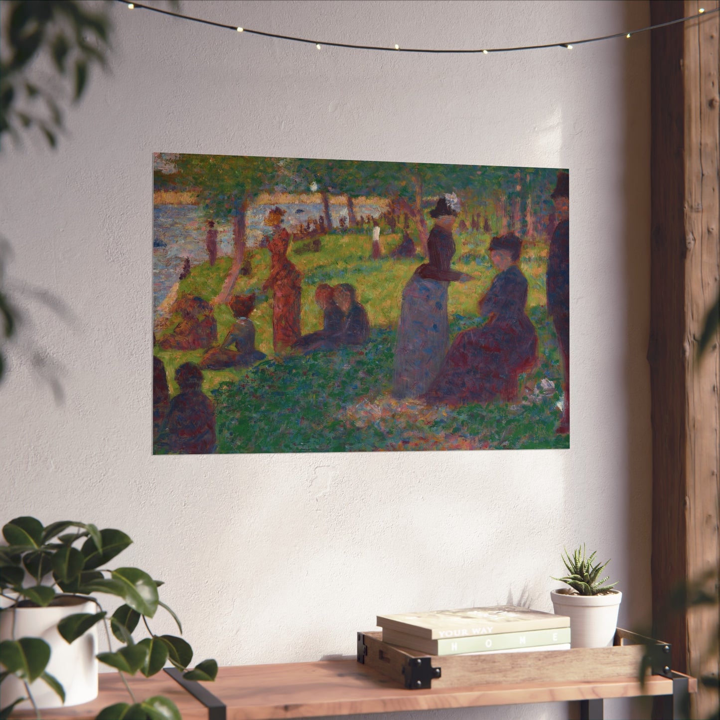 Georges Seurat - Oil Sketch for A Sunday on La Grande Jatte — 1884 | Fine Art Poster