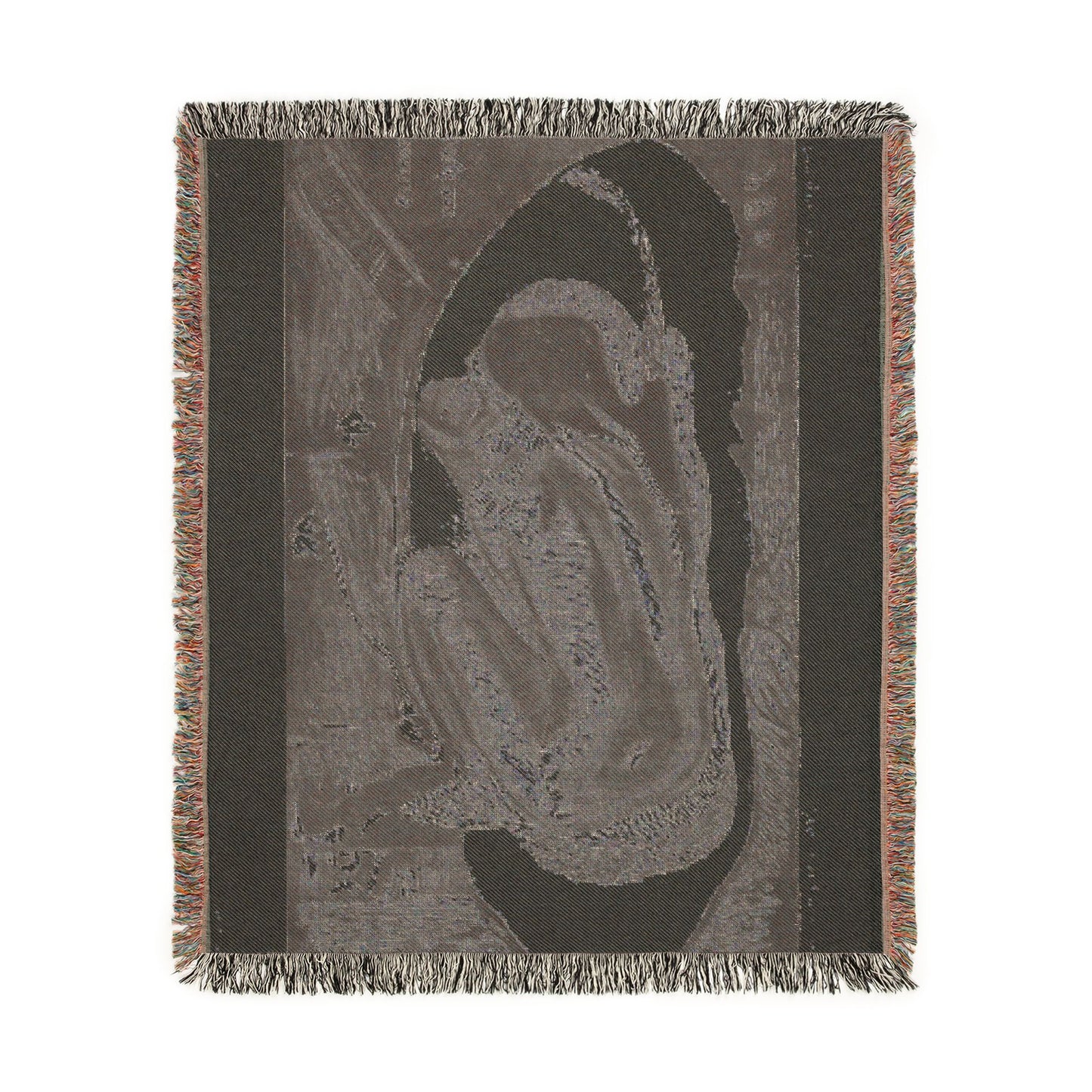 Paul Gauguin - Manao tupapau (She Thinks of the Ghost or The Ghost Thinks of Her), from the Noa Noa Suite | Woven Tapestry Blanket