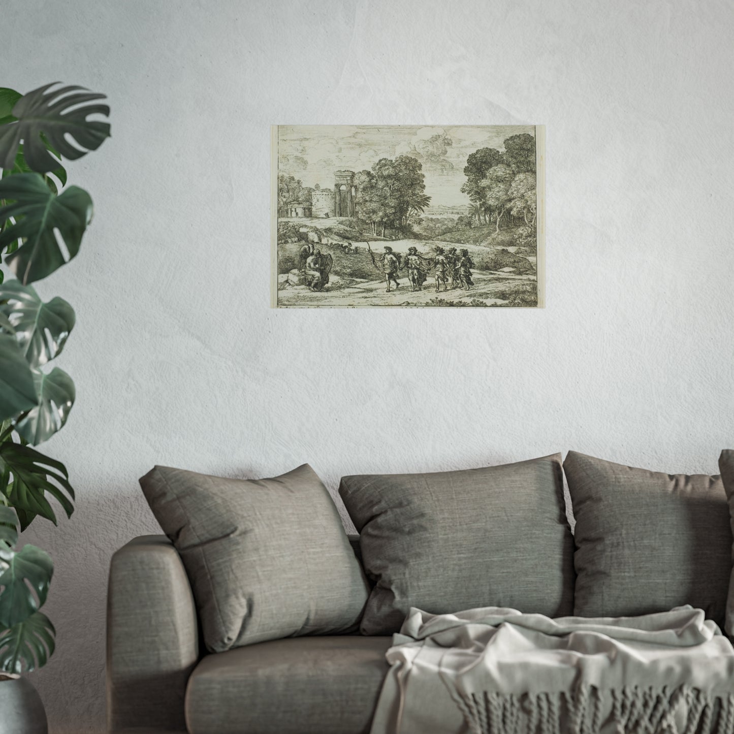 Claude Lorrain - Time, Apollo and the Seasons | Fine Art Poster