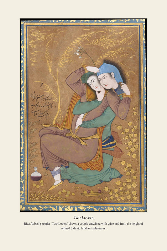 Two Lovers — antique art print