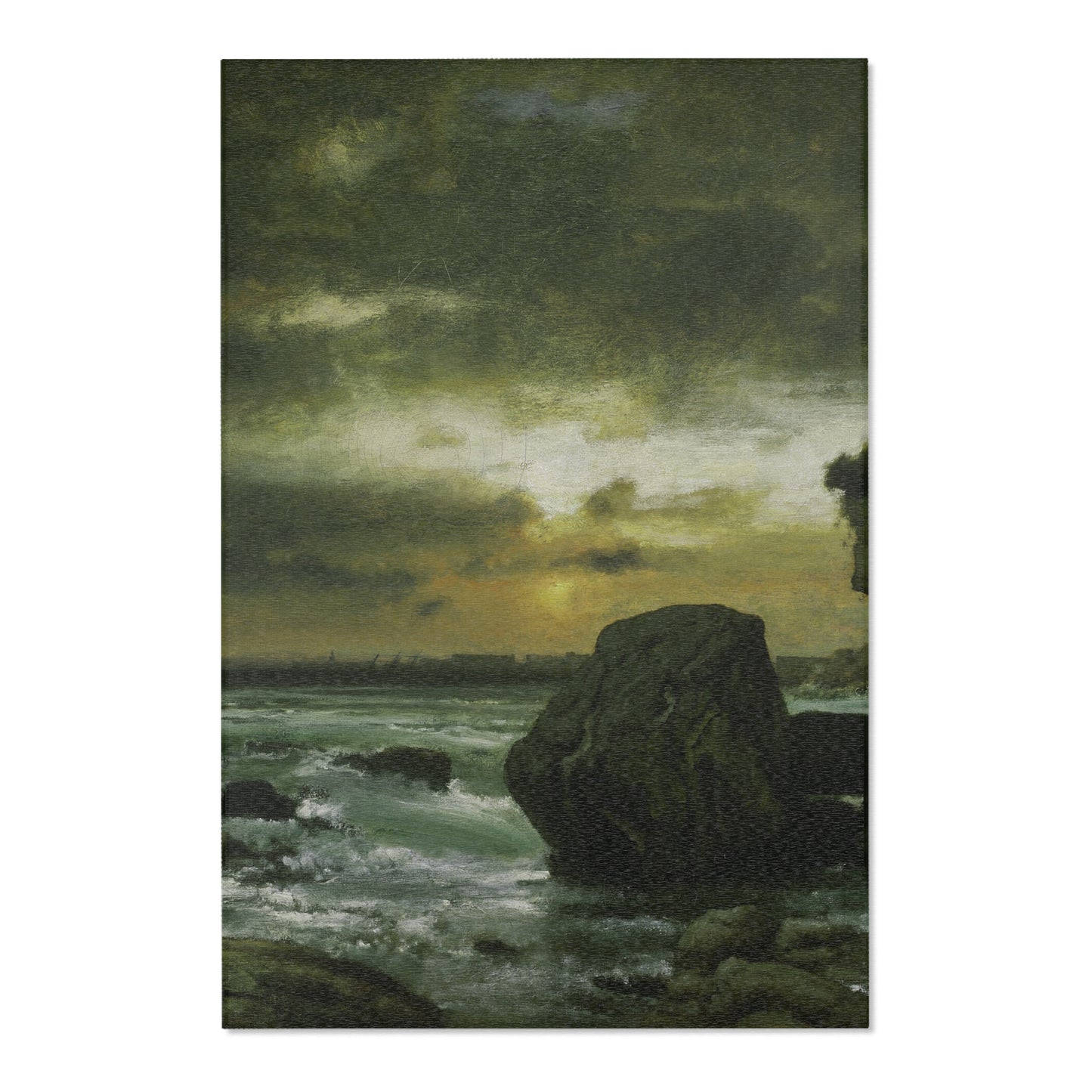 George Inness - A Marine | Area Rug