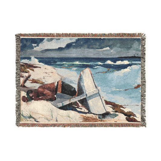 After the Hurricane, Bahamas — Homer Tapestry Blanket