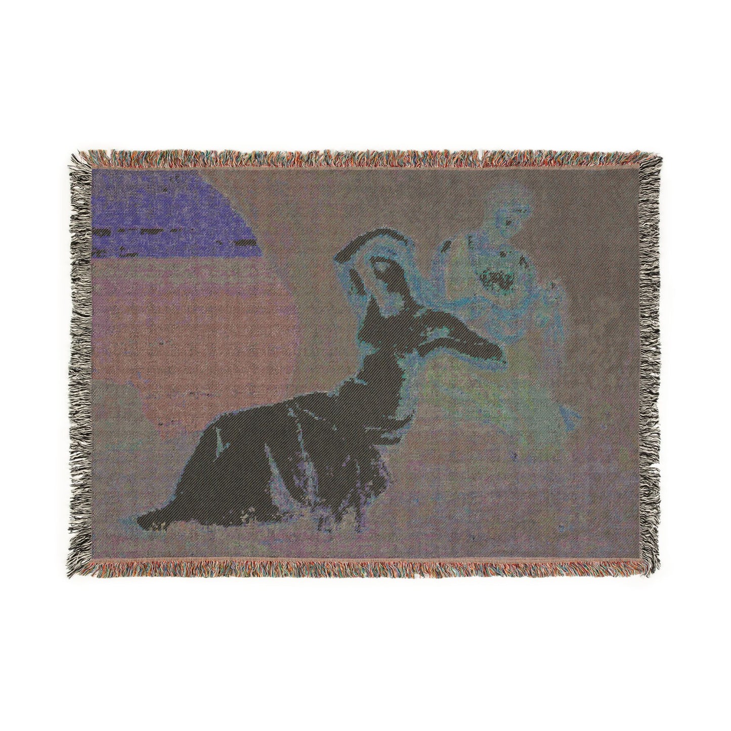 Pierre Puvis de Chavannes - In the Heather | Woven Tapestry Blanket
