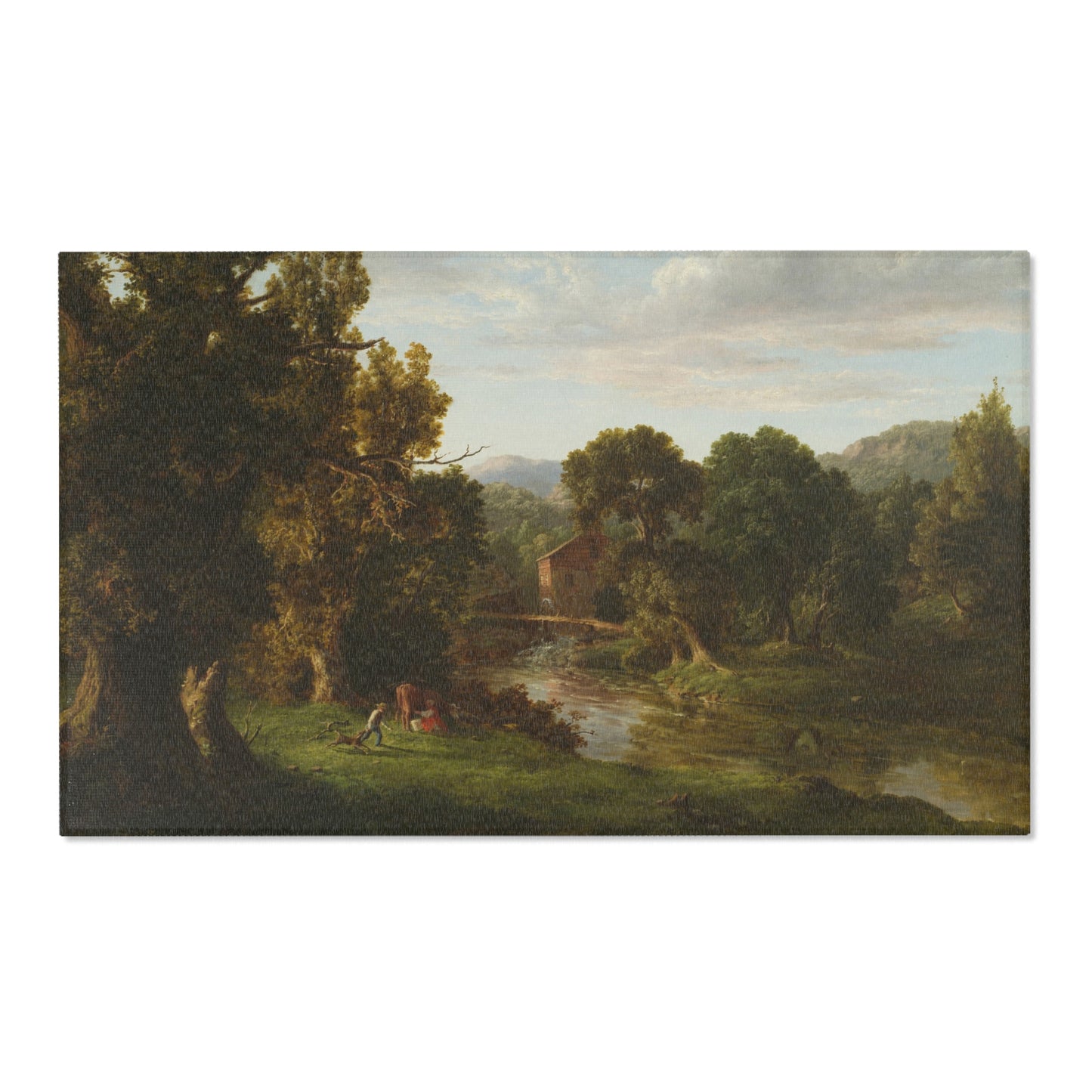 George Inness - The Old Mill | Area Rug