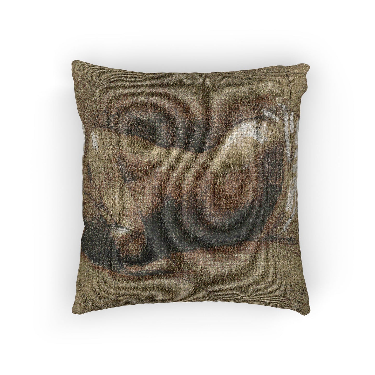 Pierre Puvis de Chavannes - Study of a Sleeping Woman | Woven Pillow