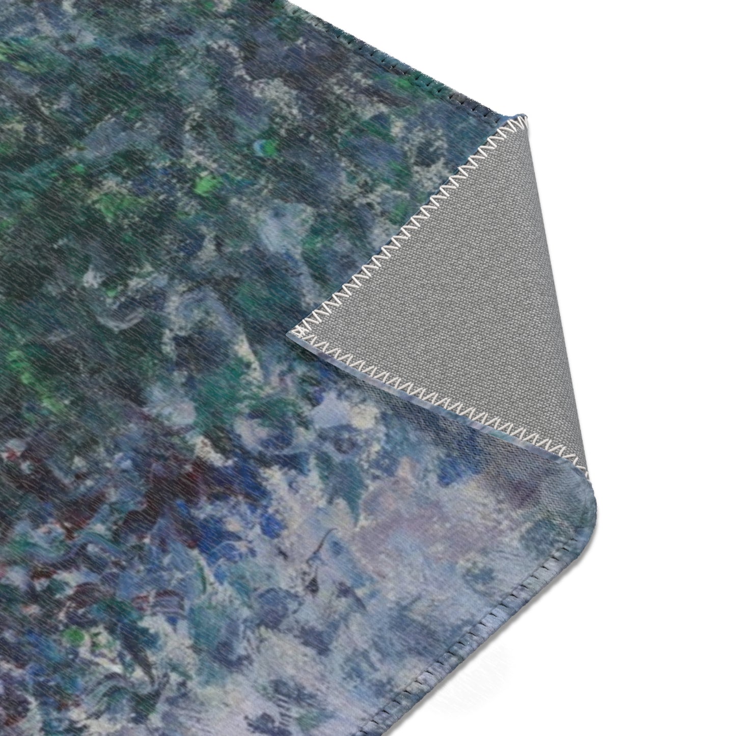 Claude Monet - Rocks at Port-Goulphar, Belle-Île | Area Rug
